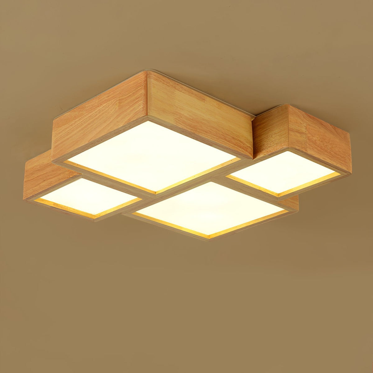 Combination Square Ceiling Lamp