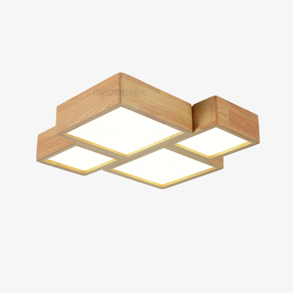 Combination Square Ceiling Lamp