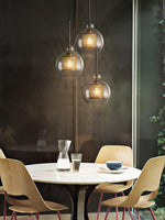 Chiswick Glass Pendant Light – Modern Multi-Light Chandelier