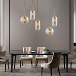Chiswick Glass Pendant Light – Modern Multi-Light Chandelier