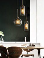 Chiswick Glass Pendant Light – Modern Multi-Light Chandelier