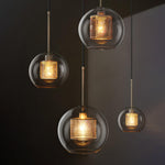 Chiswick Glass Pendant Light – Modern Multi-Light Chandelier