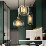 Chiswick Glass Pendant Light – Modern Multi-Light Chandelier