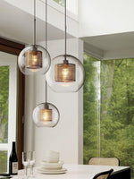 Chiswick Glass Pendant Light – Modern Multi-Light Chandelier