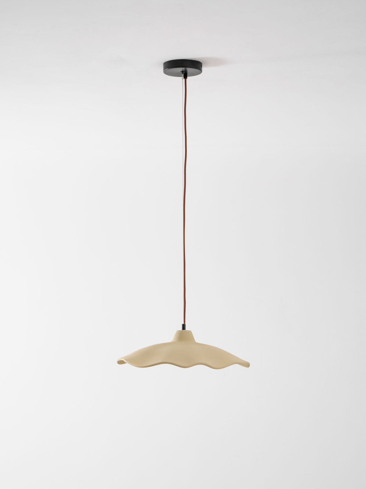 Artisan Concrete Petal Pendant Light for Modern Interiors