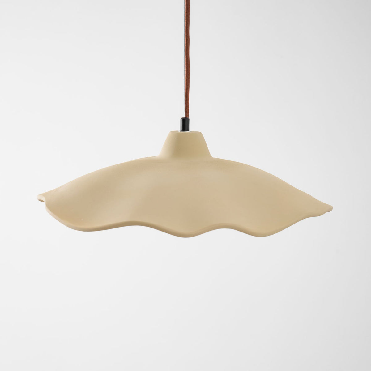 Artisan Concrete Petal Pendant Light for Modern Interiors