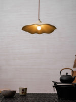 Artisan Concrete Petal Pendant Light for Modern Interiors
