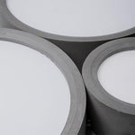 Artisan Concrete Ceiling Light with GU10 Socket, Modern Minimalist Flush Mount for Bedroom and Living Room