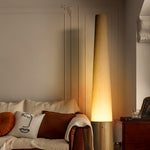 Cone Wooden Floor Lamp – Modern LED Floor Light for Living Room & Bedroom