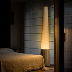 Cone Wooden Floor Lamp – Modern LED Floor Light for Living Room & Bedroom