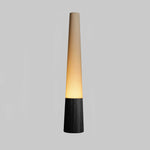 Cone Wooden Floor Lamp – Modern LED Floor Light for Living Room & Bedroom