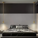 Conica Brass Pendant Light