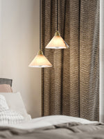conical-brass-pendant-lamp