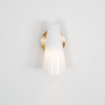 Articolo Conical Glass LED Wall Sconce for Modern Interiors