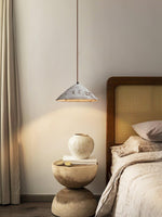 Ceramic Whisper Pendant Light – Artisan Minimalist Hanging Lamp for Modern Interiors