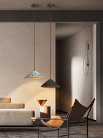 Ceramic Whisper Pendant Light – Artisan Minimalist Hanging Lamp for Modern Interiors