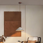 Ceramic Whisper Pendant Light – Artisan Minimalist Hanging Lamp for Modern Interiors