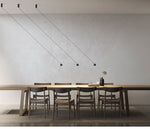 Constellation Multi-Pendant LED Chandelier with Terracotta Diffusers