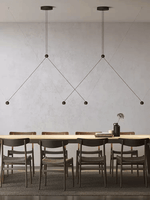 Constellation Multi-Pendant LED Chandelier with Terracotta Diffusers