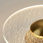 Modern Geometric Grain Ceiling Light