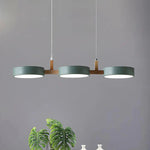Nordic Modern Metal Cylinder Pendant Light