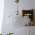 contemporary-leaves-glass-chandelier