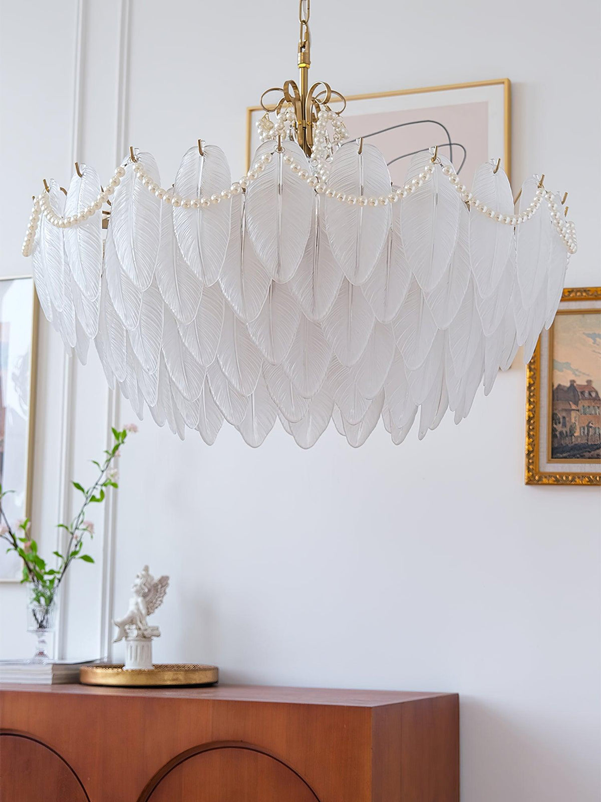 contemporary-leaves-glass-chandelier