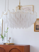 contemporary-leaves-glass-chandelier