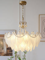 contemporary-leaves-glass-chandelier