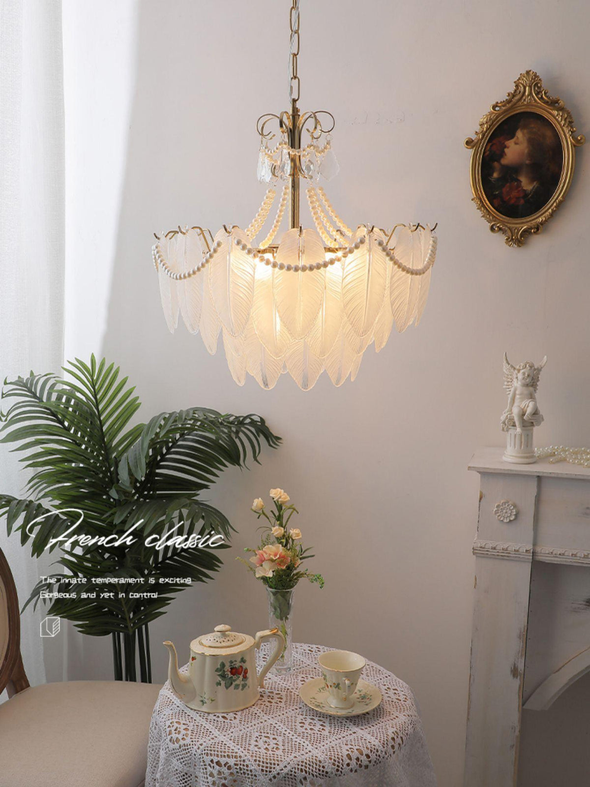 contemporary-leaves-glass-chandelier