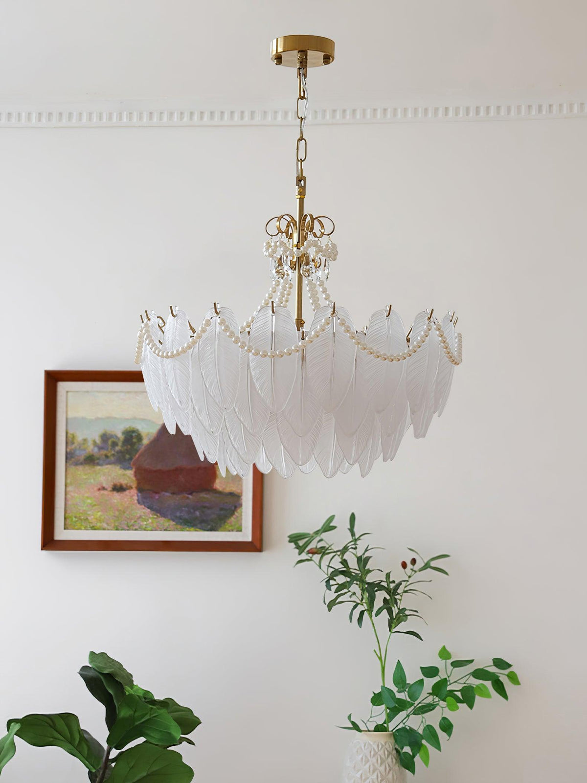 contemporary-leaves-glass-chandelier