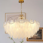 contemporary-leaves-glass-chandelier