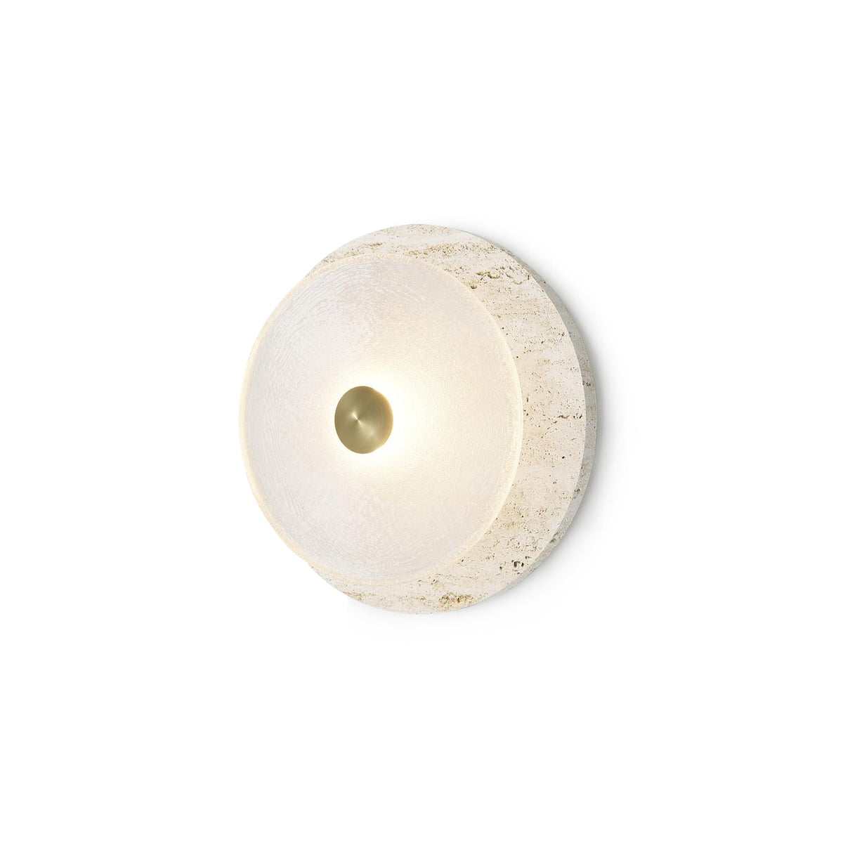 Coral Travertine Wall Lamp