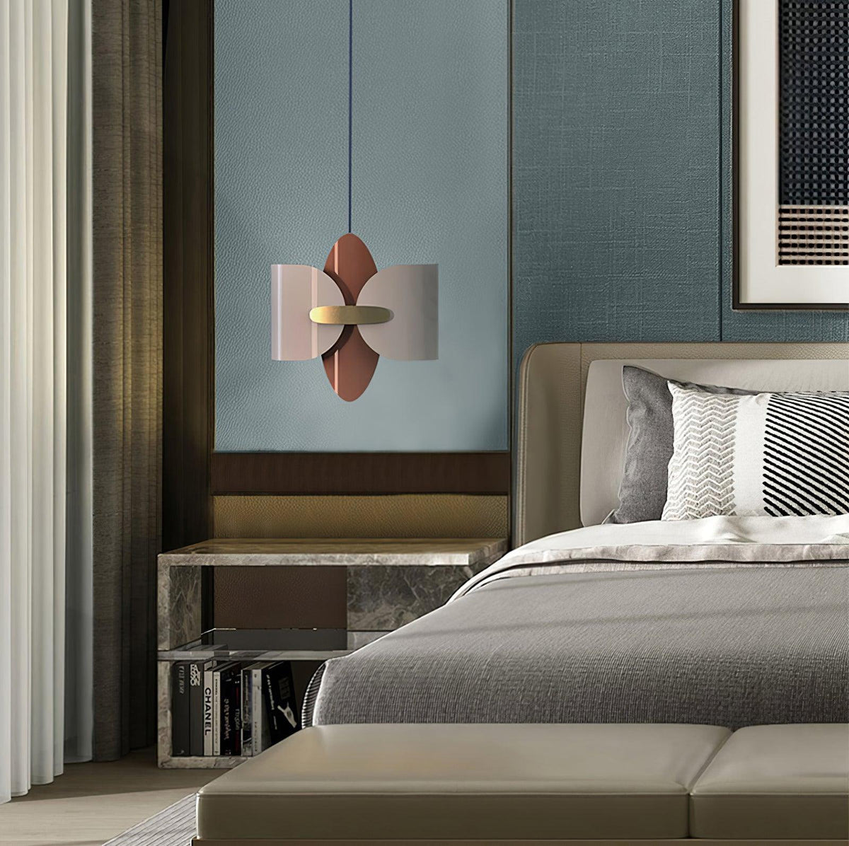 Corey Butterfly Pendant Light – Modern Designer Metal Pendant for Living Spaces