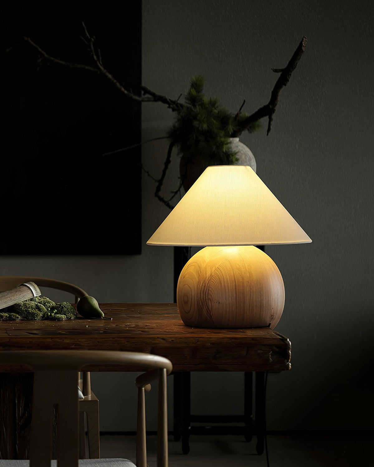 corner-log-table-lamp