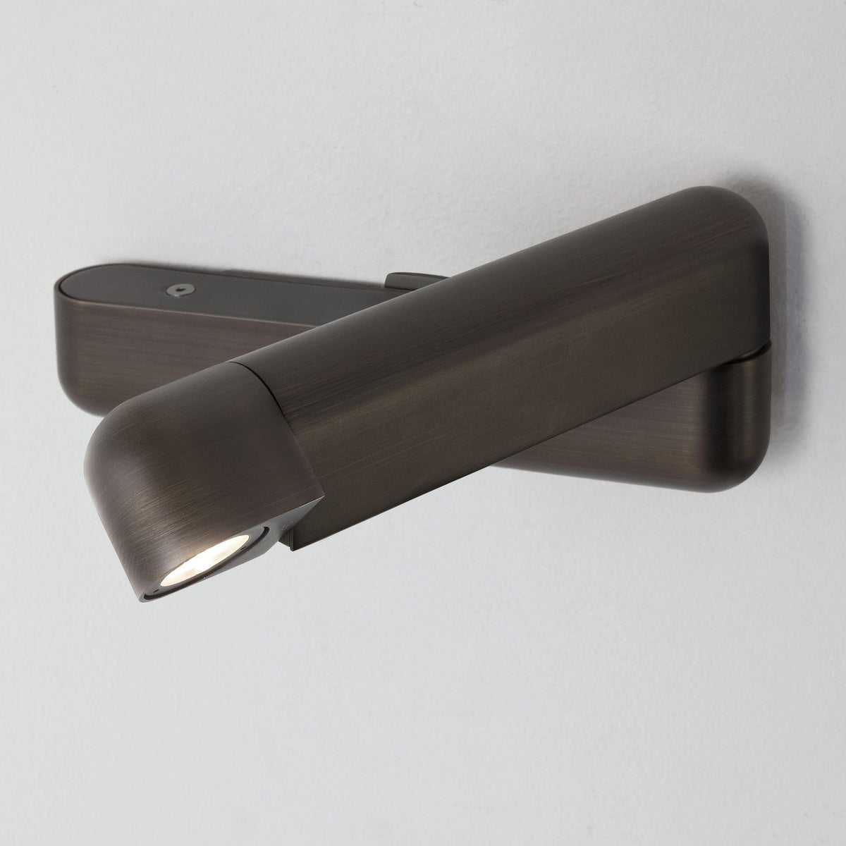 Fuse LED Wall Sconce with USB Charging Port for Bedside and Reading