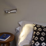 Fuse LED Wall Sconce with USB Charging Port for Bedside and Reading