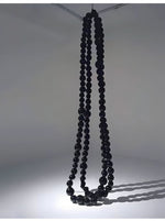 Cosmic Beads Chandelier – Modern LED Pendant Light with Matte Black Spheres