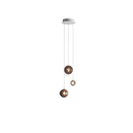Cosmic Sphere Cascade Chandelier – Modern Glass Pendant Light for Dining Room and Living Room
