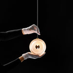 Cosmic Sphere Cascade Chandelier – Modern Glass Pendant Light for Dining Room and Living Room