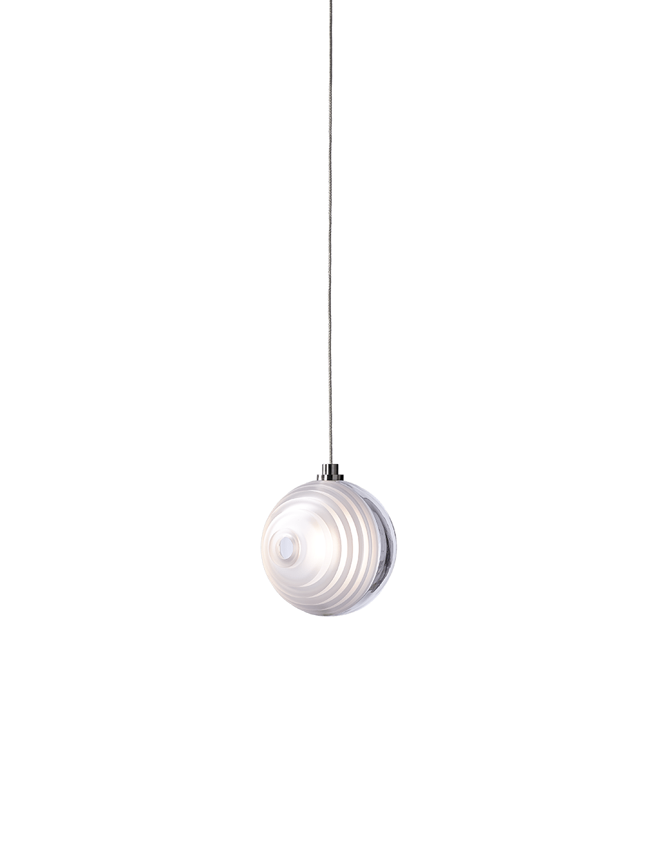 Cosmic Sphere Cascade Chandelier – Modern Glass Pendant Light for Dining Room and Living Room