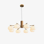 Cotton Balls Chandelier