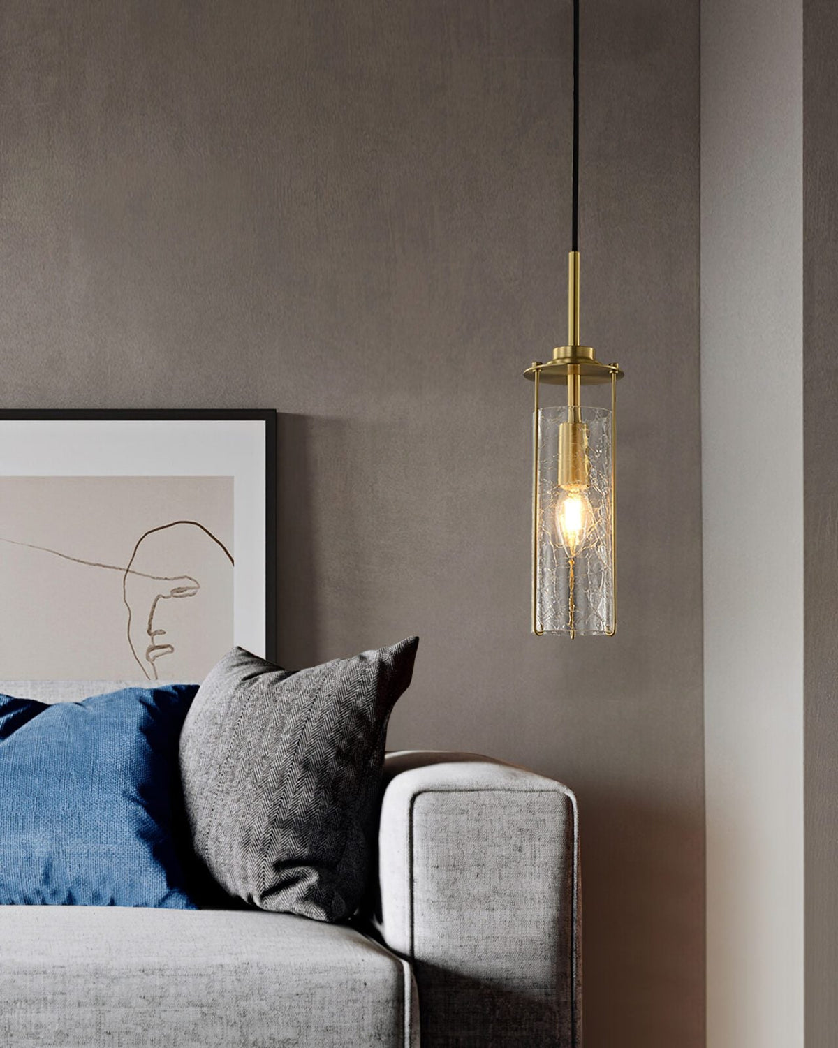 Crack Pendant Light