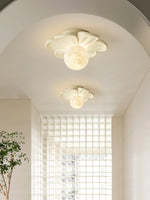 cream-bloom-flower-ceiling-lamp