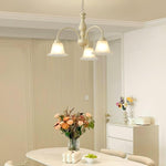 cream-flower-chandelier