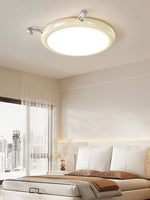 Cream Puff Flush Mount Ceiling Light – Modern Scalloped LED Fixture