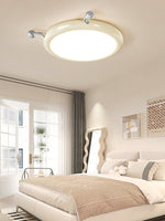 Cream Puff Flush Mount Ceiling Light – Modern Scalloped LED Fixture