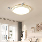 Cream Puff Flush Mount Ceiling Light – Modern Scalloped LED Fixture