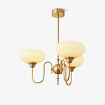 Creamy Persimmon Chandelier - ailampplus