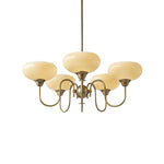Creamy Persimmon Chandelier - ailampplus